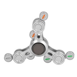 Hand Finger Rotating Luminous Toy, Stress Relief Finger Rotating Luminous Decompress Toy Multifunctional for Home