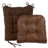 Klear Vu The Gripper Non-Slip Rocking Chair Cushion Set with