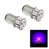PA LED 2PCS 13SMD 1157 BAY15D Purple Auto Bulb 12V