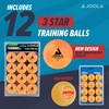 JOOLA Training 3 Star Table Tennis Balls 12, 60, or
