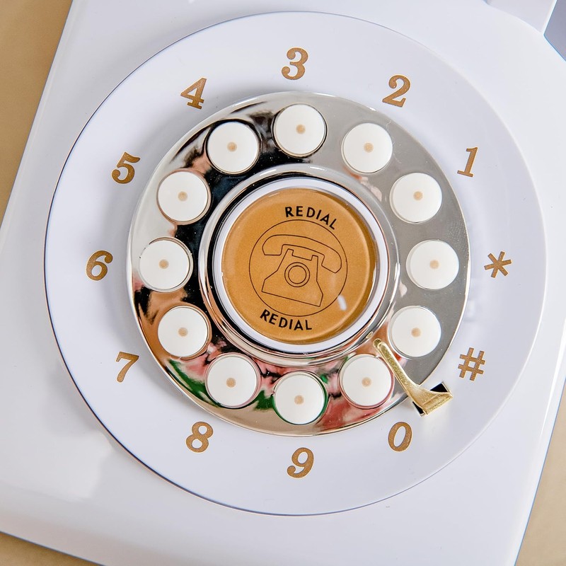 FiayaCom Audio Guest Book Wedding Phone,32GB Memory Customized Audio Messages,