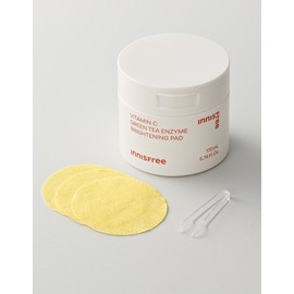 Innisfree [이니스프리] 비타민C 엔자임 잡티 토닝 패드 60매 Innisfree Vitamin C Enzyme Spot Toning Pads 60 Sheets