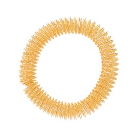 Gatuida 2pcs Chinese Massage Ring Metal Wristband Acupressure Massager Wristband for Skin Care Trigger Point Magnetic Bracelet for Women