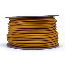 Bored Paracord Goldenrod 3/16" Shock Cord Marine Grade Shock/Bungee/Stretch Cord 3/16 inch x 100 feet Several Colors - Made in USA