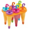 KitchenCraft Ice Lolly Mould with 6 Reusable Umbrella Style Sticks,