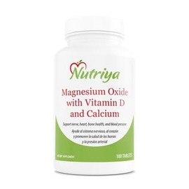 Nutriya Magnesium Oxide with Vitamin D3 and Oyster Calcium