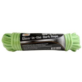 IIT 48798 3/8 x 50' Glow-in-The-Dark Rope
