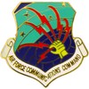 US Air Force Communications Command Shield Lapel Pin