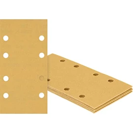 Bosch Professional 10x Expert C470 Sandpaper (for Hardwood, Paint on wood, 80x133 mm, Grit 320, Accessories Orbital Sander)