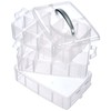 Rayher 39320000 sorting / storage box, with handle, 3 levels