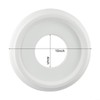 Ceiling Medallion 10cm Inner Hole 3cm Thickness, Waterproof Decorative Plate