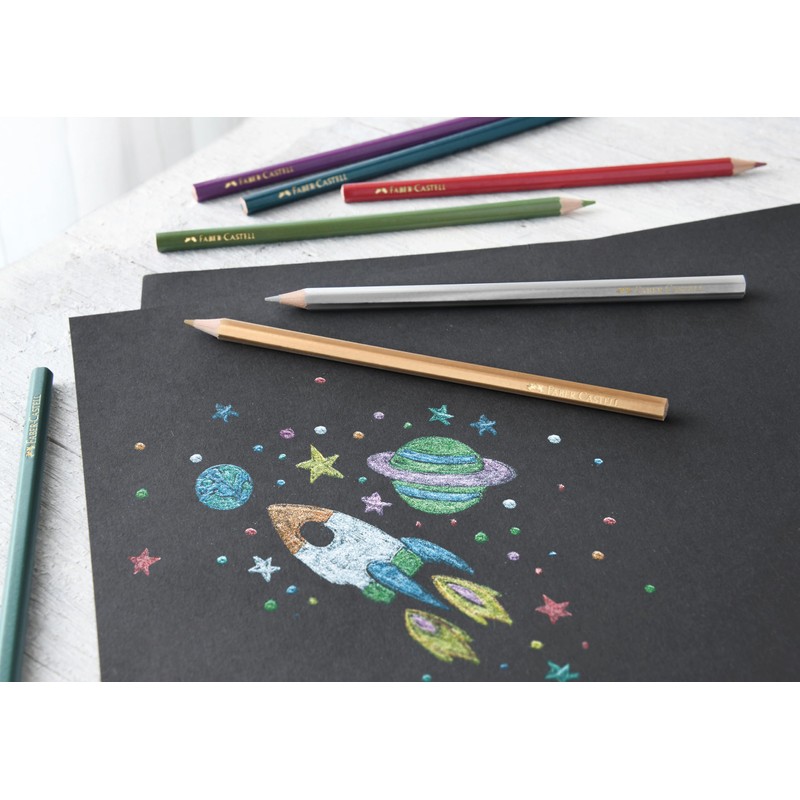 Faber-Castell 205218 Colouring Pencils Set 22 Pieces with Basic and