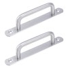 Chinflly Cabinet Handle 2 Pcs Stainless Steel Heavy Duty Gate