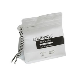 Botanicus Arcilla negra Detox Botanicus 500g- Arcilla 100% Natural Drenante y Revitalizante para Mascarillas Faciales y Corporales, Ideal para Piel Cansada, Grasa y con Celulitis, Desintoxica, Activa la Circulación y Reduce Inflamación.