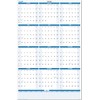 2028 Sky Blue Wet & Dry-Erasable Vertical Wall Calendar 36h