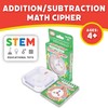 Math Cipher Addition Subtraction Flash Cards, Math Games and Learning