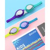 OutdoorMaster Kids Swim Goggles 2 Pack - Quick Adjustable Strap