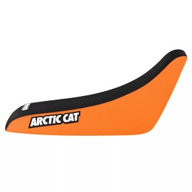 Arctic Cat 50 90 Gripper Seat Cover  2002 - 2005 ORANGE/BLACK standard #256