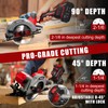 6" Cordless Mini Circular Saw, 21V Compact Wireless Circular Saw,