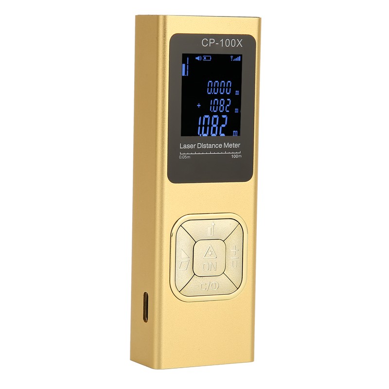 Laser Distance Meter Mini Portable Handheld Waterproof Dustproof Dropproof Digital