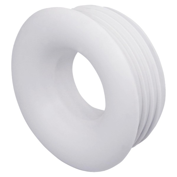 SKIR'CO Pack of 2 White 50 x 25 mm Rubber