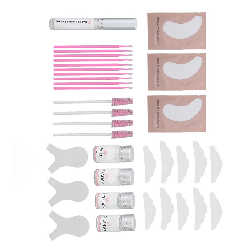 Eyebrow Lamination Kit Semipermanent Safe Moderate 6 to 8 Weeks