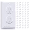 Clear Outlet Covers（60 Pack)-Baby Safety Plug Covers-Outlet Covers Baby Proofing-Electrical