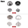20pcs Rivets Studs, Screw Mushroom Rivets Buttons Dome Shape Rivets
