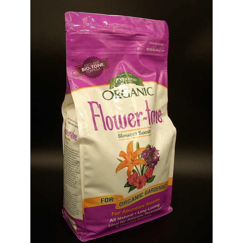 Espoma Organic FLOWER-TONE Bloom Booster PLANT Food 4 LB. Annual