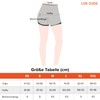 LOS OJOS Women's Tennis Shorts, gray