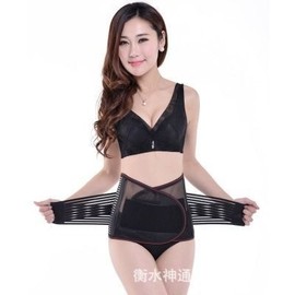 Unisex Ultra-Thin Breathable Summer Waist Support Belt with 5 Steel Plates Plate / Size L (60.00 Kg - 80.00 Kg) 5ea