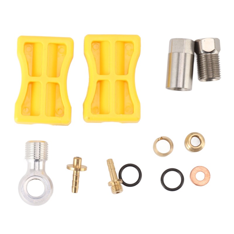 Bike Brake Hose Connector Reusable Olive Connecting Insert Hydraulic Connector