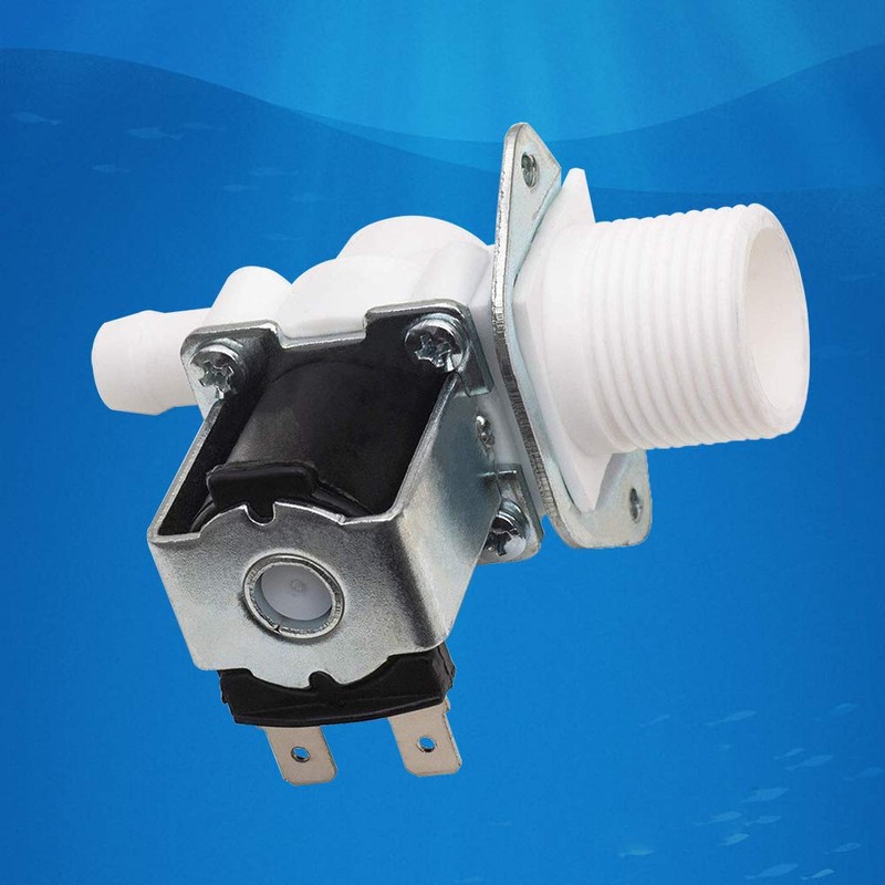 Beduan Water Solenoid Valve, AC 110V 3/4" Male to 1/2"