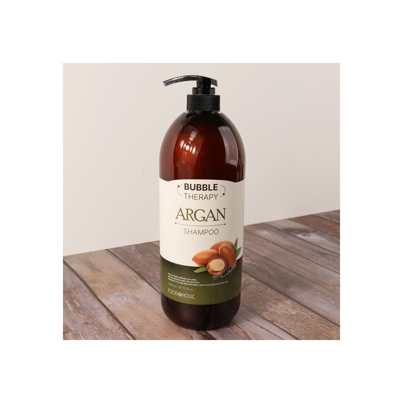 Food Aholic Bubble Therapy Argan Shampoo 1500ml/Large Size / 푸드어홀릭