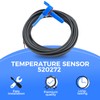 ETERMETA 520272 Replacement Temperature Sensor 20ft Cable, Air/Water/Solar Temperature Sensor,