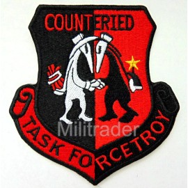 Unbranded Mulit-National Corps Counter IED Task Force Troy (Iraq) Patch