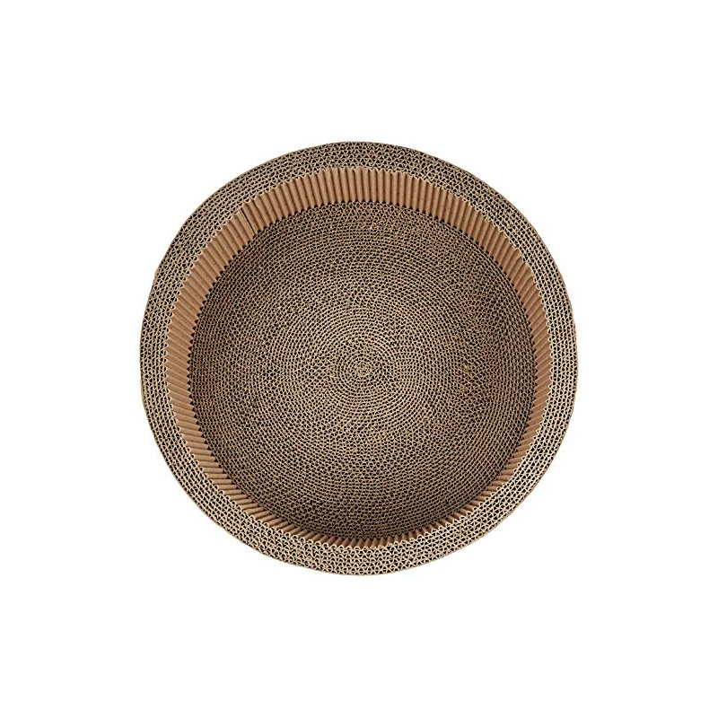 mju Claw Sharpener Gari Gari Circle, Scratcher, Interior, Brown, Regular