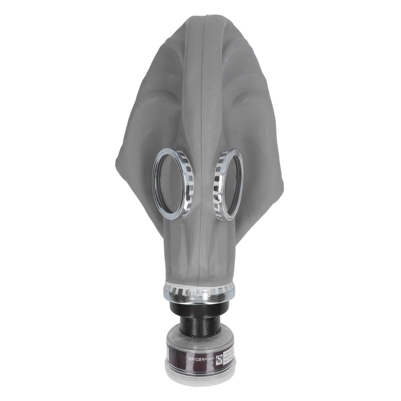 Gas Face Cover Activated Carbon Filtering Universal Rubber Comfortable Reusable