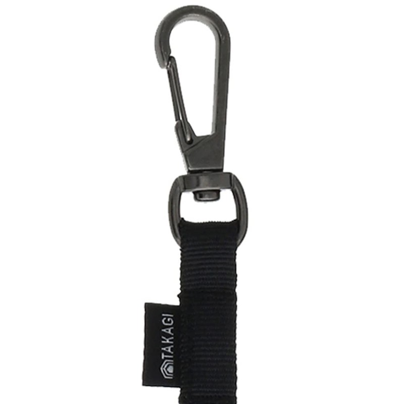 Takagi Cloth Safety Cord, 6.6 lbs (3 kg), Black