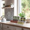 Deco Brothers Spice Rack 3 Tier Expandable Shelf Organizer, Chrome