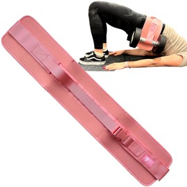 MuscleForge® Hip Thrust Belt, Weight Load Belt for Attaching Dumbbells for Hip Exercise, Glute Bridge, Plank, Push Ups
