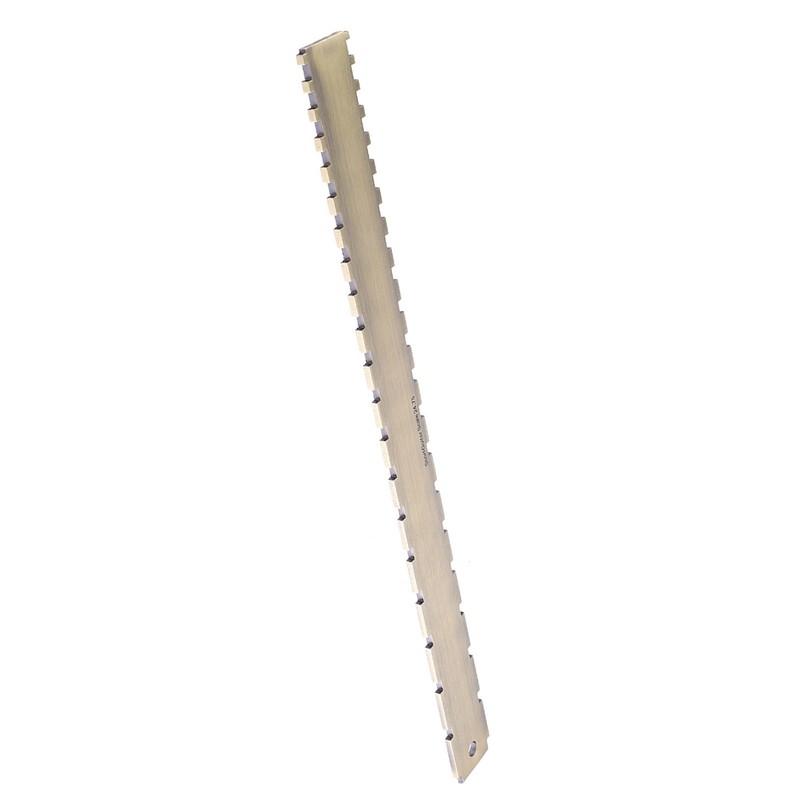 Practical 24.75 Notched Fret Board Straight Edge Luthiers Tool for