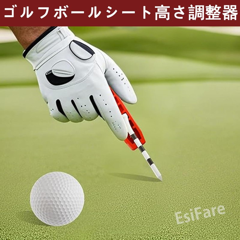EsiFare Golf Tee Height Adjuster, Golf Tee Height Adjuster, Golf