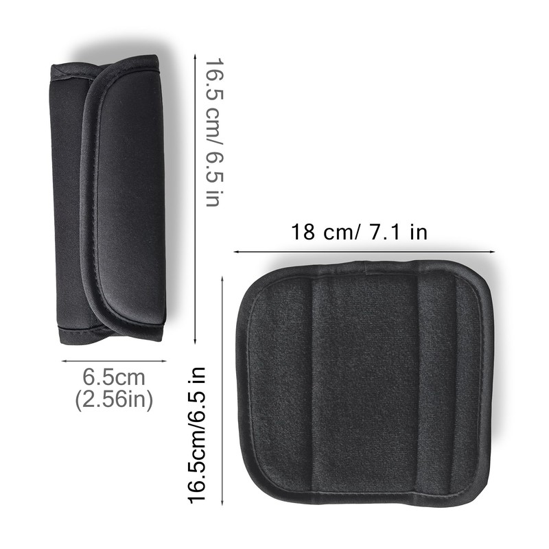 SeedFuture Car Seat Strap Cover Set for Baby, Covers with