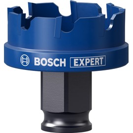 Bosch 1 x Expert Sheet Metal Hole Saw for Power Change Plus Systems (for Stainless Steel Sheets, Steel Sheets, Diameter 35 mm, Professional Accessories Drill/Screwdriver)