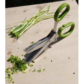 Esschert Design Kräuterschere, Küchenschere speziell für Kräuter, ca. 28 cm lang