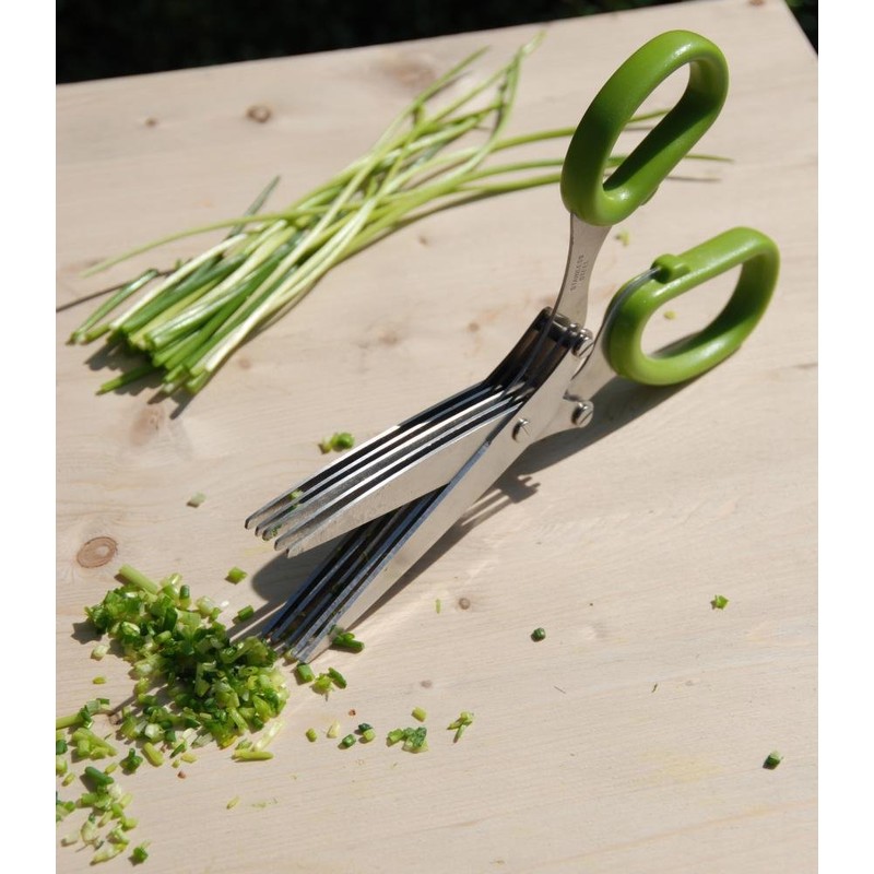 Esschert Design Kräuterschere, Küchenschere speziell für Kräuter, ca. 28 cm