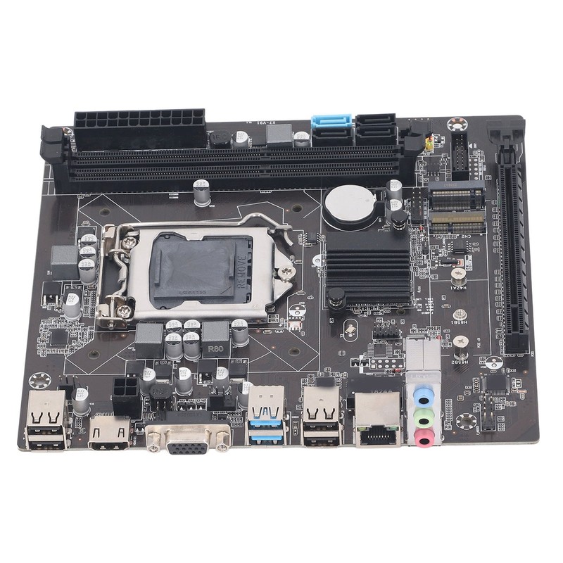 B75 Gaming Motherboard with M.2 Ports Dual Channel DDR3 for