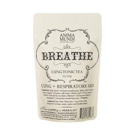 Anima Mundi Breathe Lung Tonic Tea - Herbal Tea Blend with Astragalus, Reishi, Nettles and Ginger - Organic Loose Tea (2oz / 57g)
