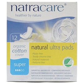 Natracare Pads Ultra With Wing Super 12 Count